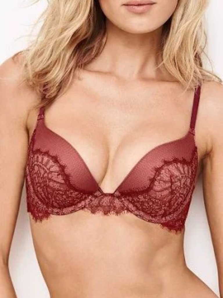 Victoria's Secret Dream Angels Push Up Bra Desire With Evening Blush ** Size 32d
